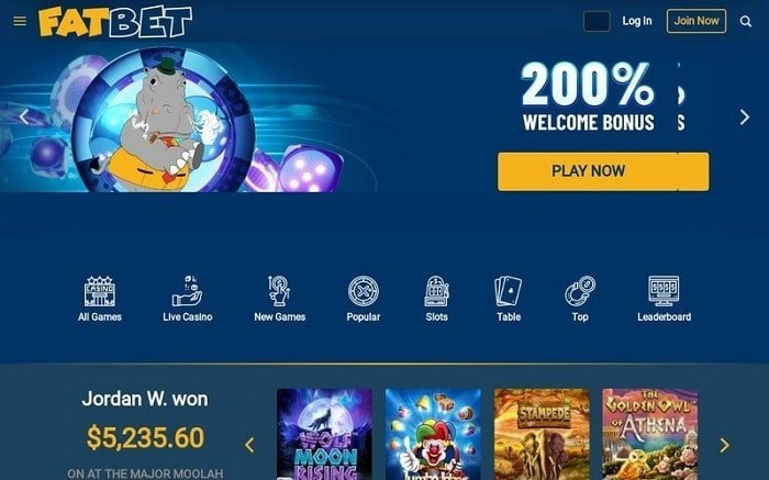 A look at fatbet casino login